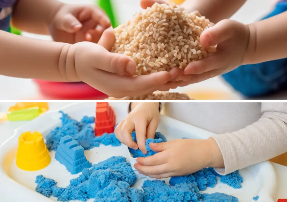 zabawy sensoryczne dla dzieci w żłobku